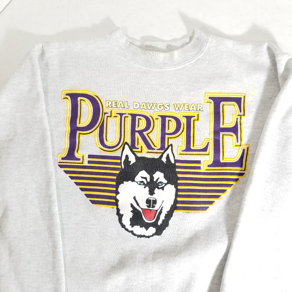 Vintage University of Washington Sweatshirt Large